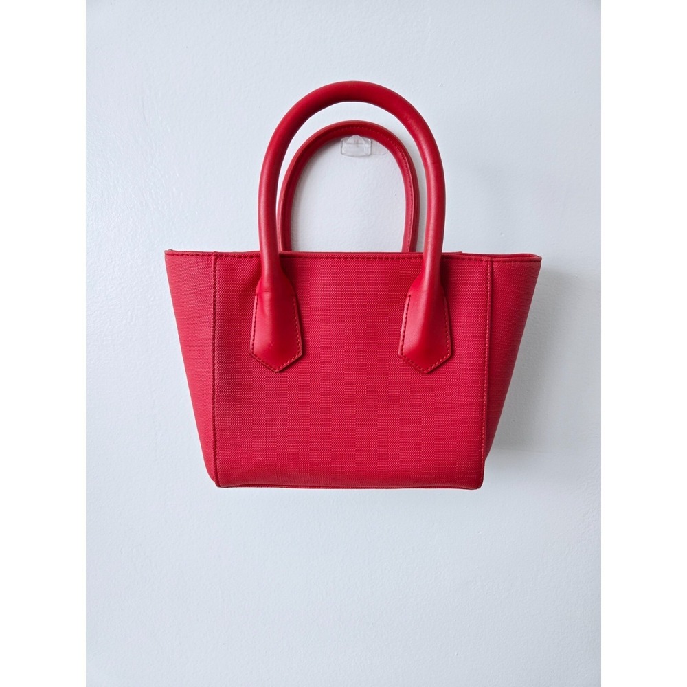 DAGNE DOVER Petite Tote Coated Canvas Handbag - Siren Color